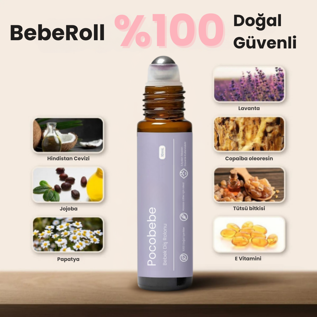 PocoBebe™ Beberoll-Bebek Diş Rolonu - PocoBebe